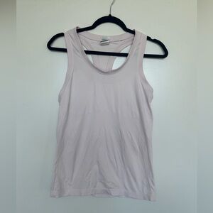 Athleta pale pink racerback active tank